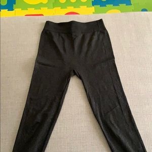 Camomilla Black Pattern Leggings Size 10